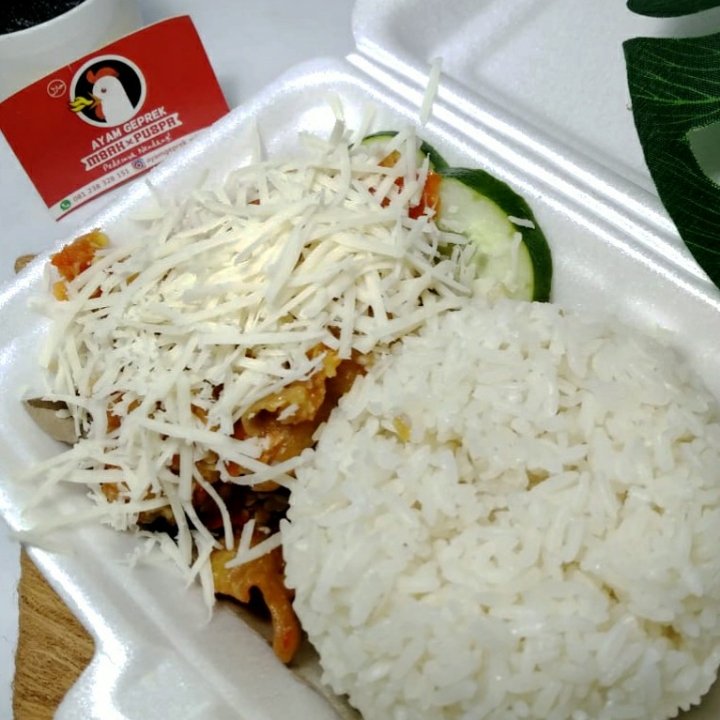 NASI AYAM GEPREK KEJU CHEDDAR 2