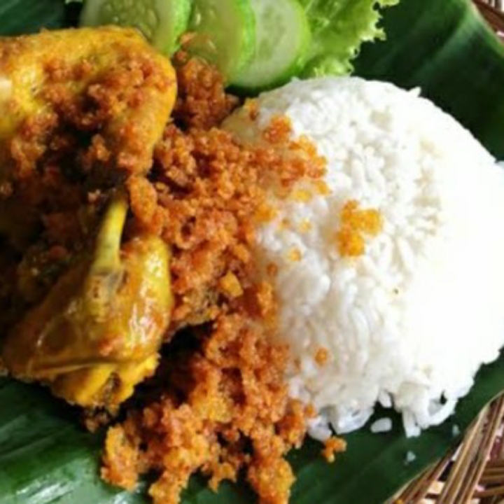 NASI AYAM KREMES KECIL