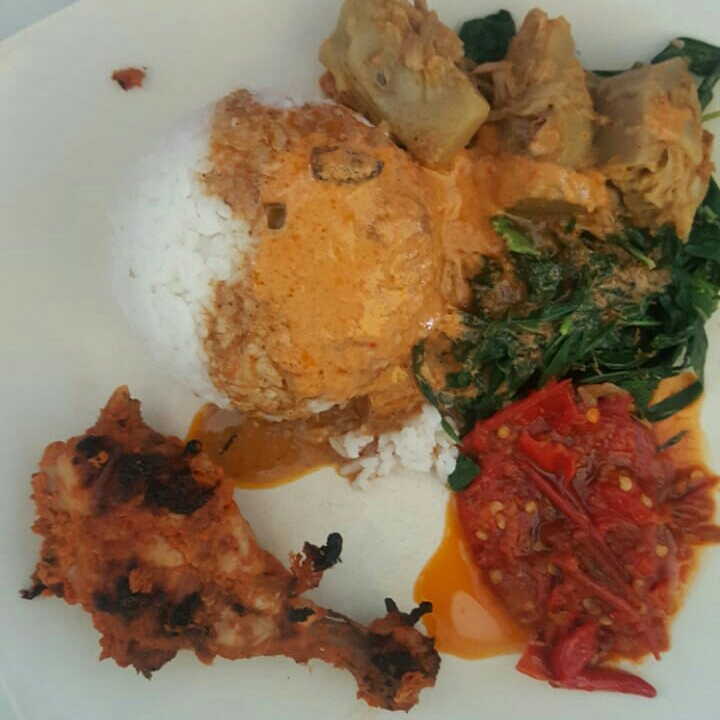 NASI AYAM POTONG BAKAR