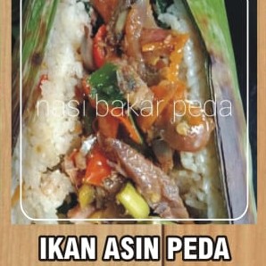 NASI BAKAR IKAN ASIN PEDA