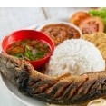 NASI CAMPUR IKAN LELE