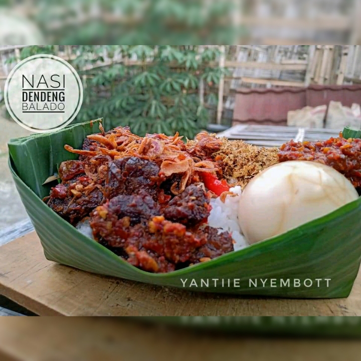 NASI DENDENG BALADO