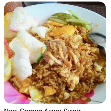 NASI GORENG AYAM SUWIR