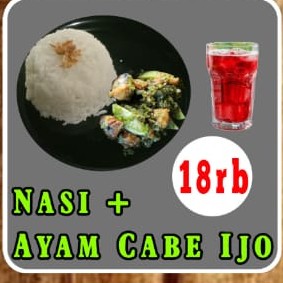 NASI I AYAM CABE IJO