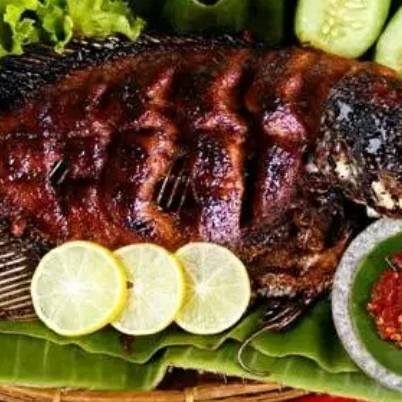 NASI IKAN NILA BAKAR DAN GORENG