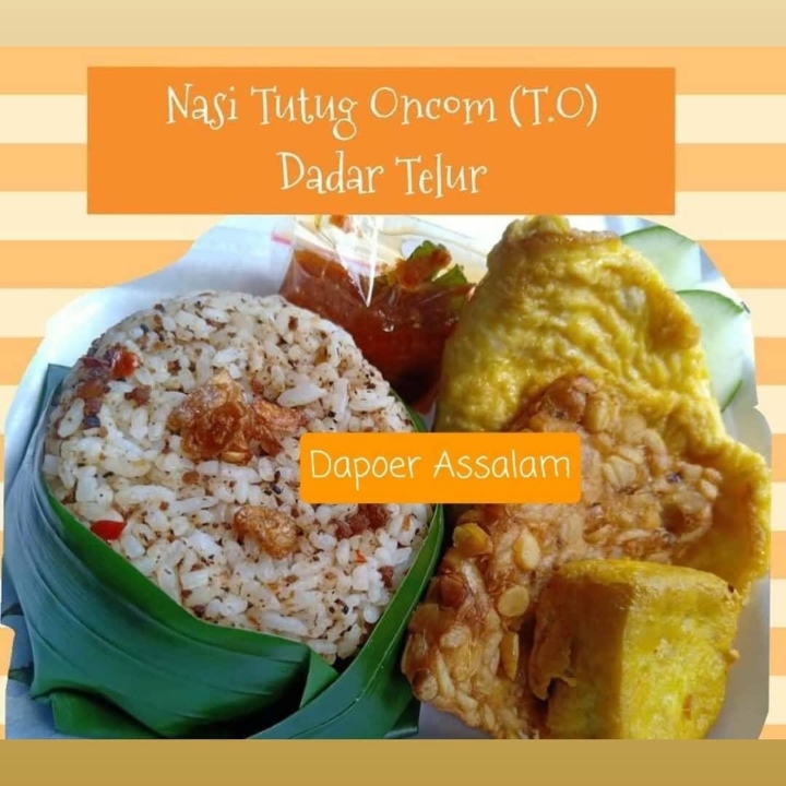 NASI PUTIH TELOR PAKET KOMPLIT