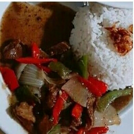 NASI SAPI LADA HITAM