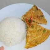 NASI TELUR DADAR 