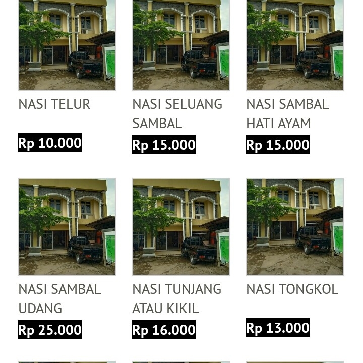 NASI TUNJANG ATAU KIKIL