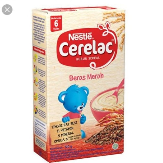 NESTLE BUBUR BERGIZI BRS MERAH KOTAK 120 GR