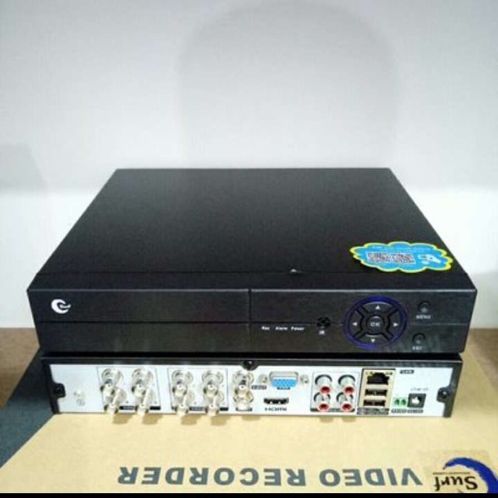 NEW DVR CCTV 8 CH 6 IN 1 SUPPORT UNTUK SEMUA JENIS CAMERA