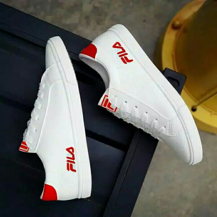 NEW SEPATU SNEAKER FILA JM Merah