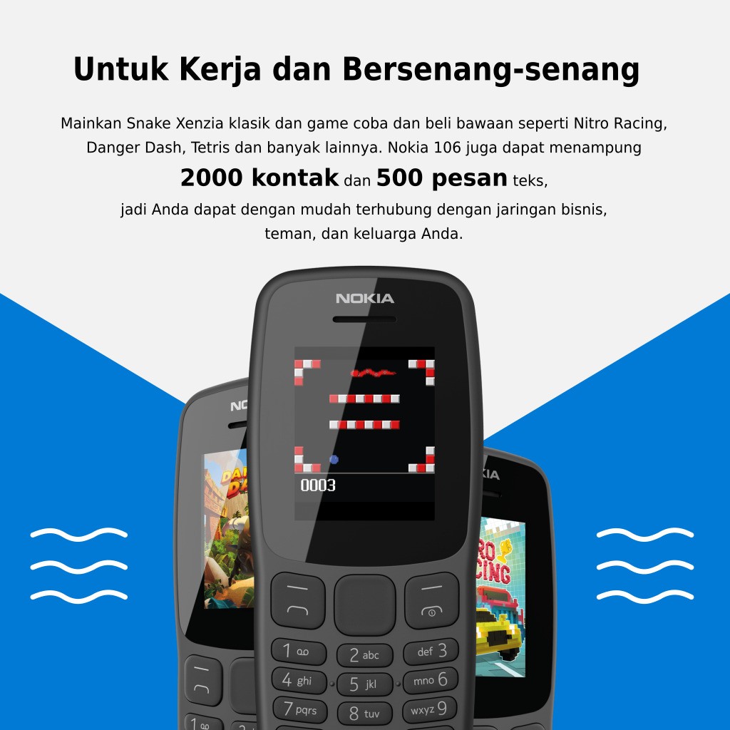 NOKIA 106 DUAL SIM ORIGINAL 3