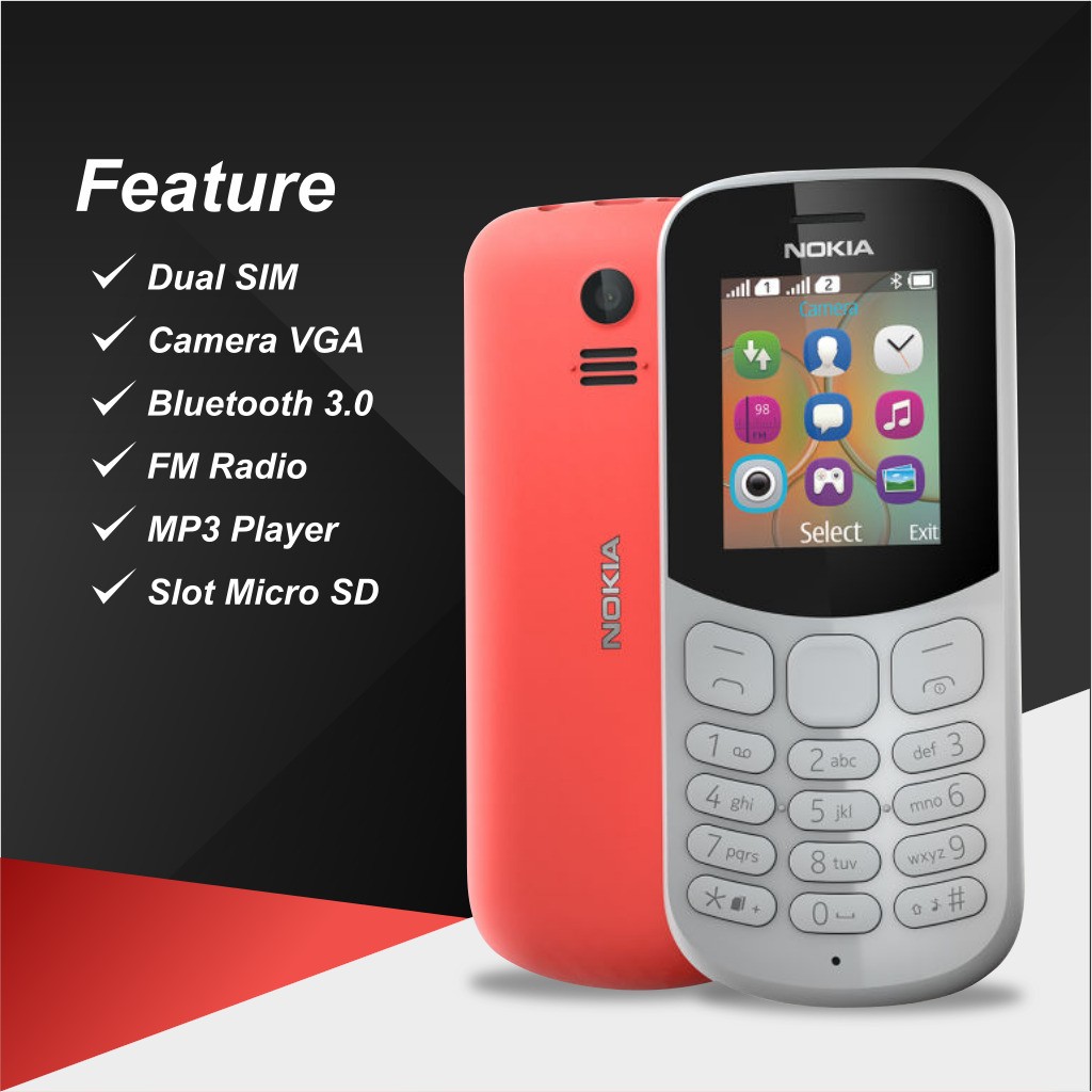 NOKIA 130 DUAL SIM ORIGINAL 2