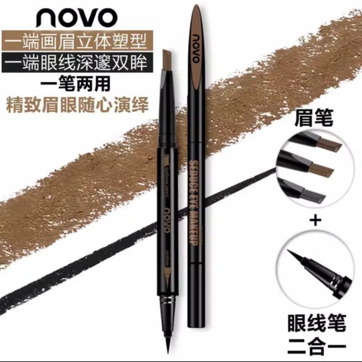 NOVO EYEBROW DAN EYELINER PEN 3