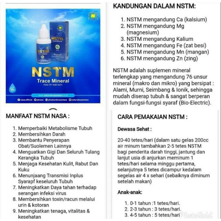 NSTM TRACE MINERAL 5