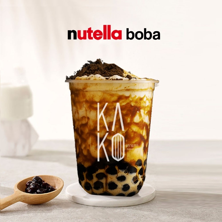 NUTELLA BOBA CUP BESAR