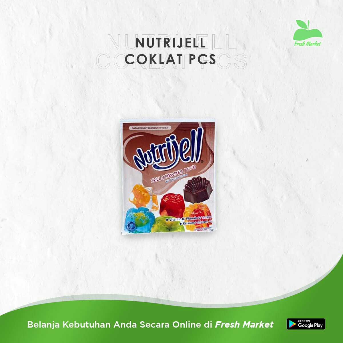 NUTRIJELL COKLAT 1 PCS