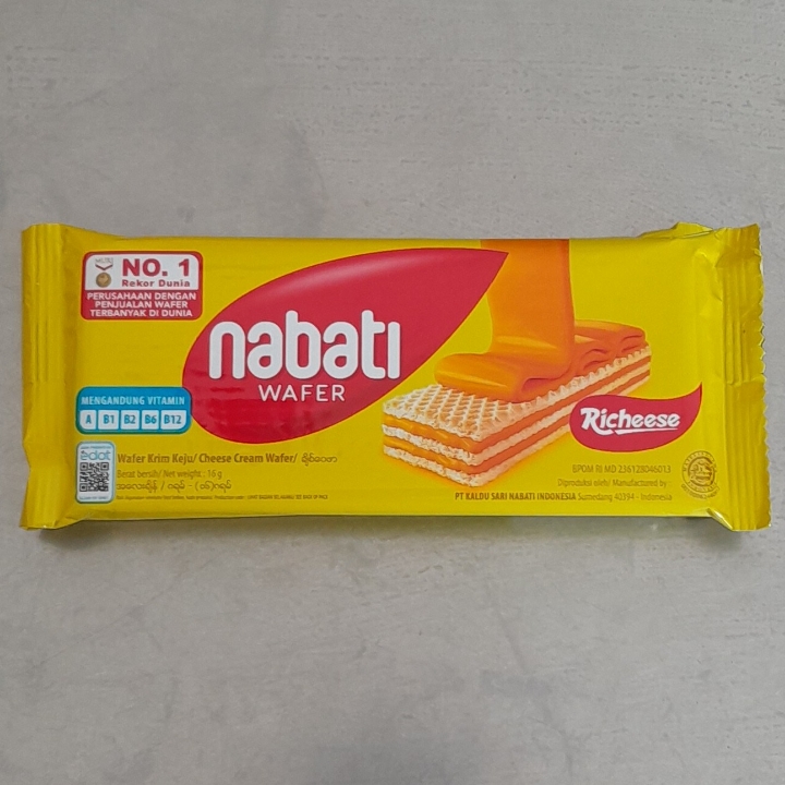 Nabati Cheese Wafer 16gr