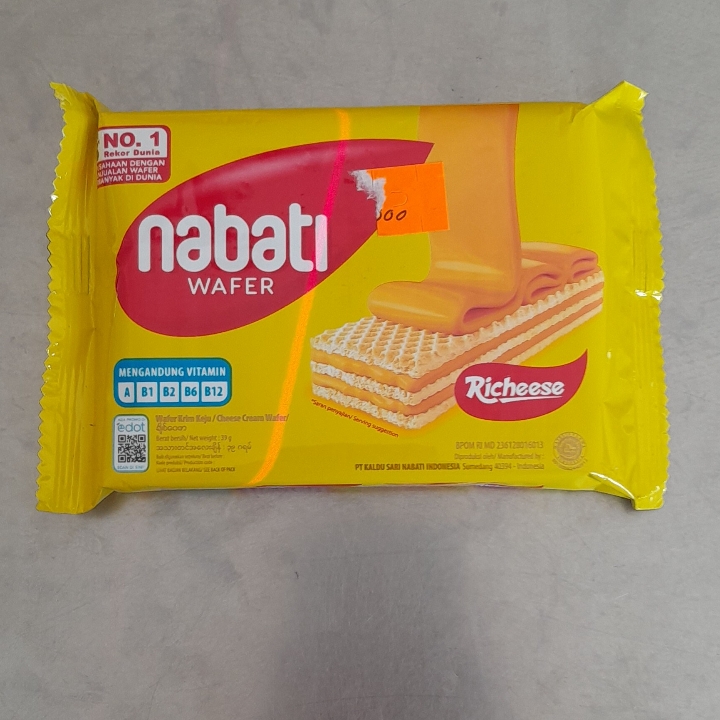 Nabati Cheese Wafer 39gr