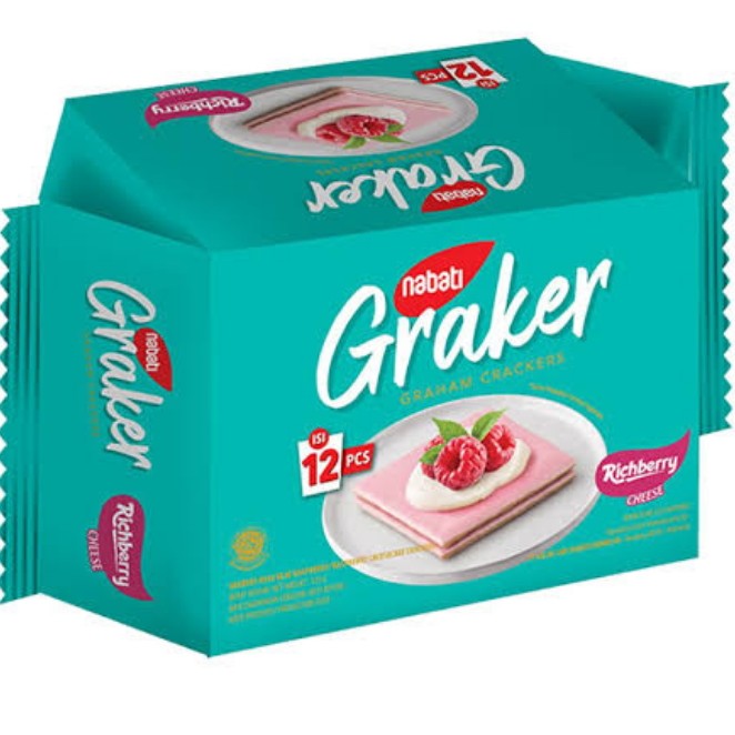 Nabati Grakers Richbertt Cheese 120 G