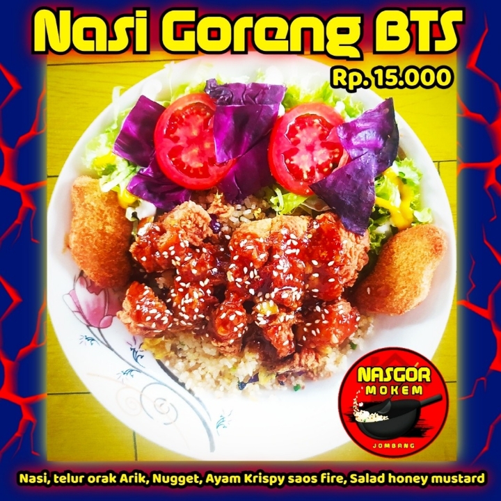 NasGor BTS - Putih