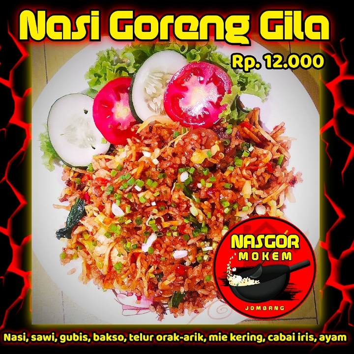 NasGor GILA - Coklat