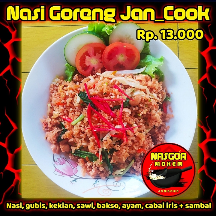 NasGor JAN-COOK - Merah Super Pedas