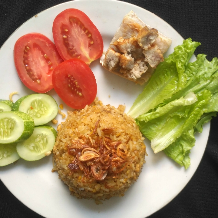 Nasgor Ati Ampela dan Telur