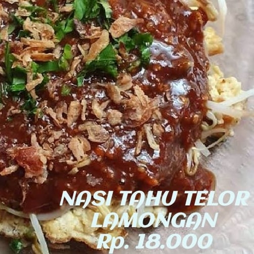 Nasi  Tahu Telor Lamongan