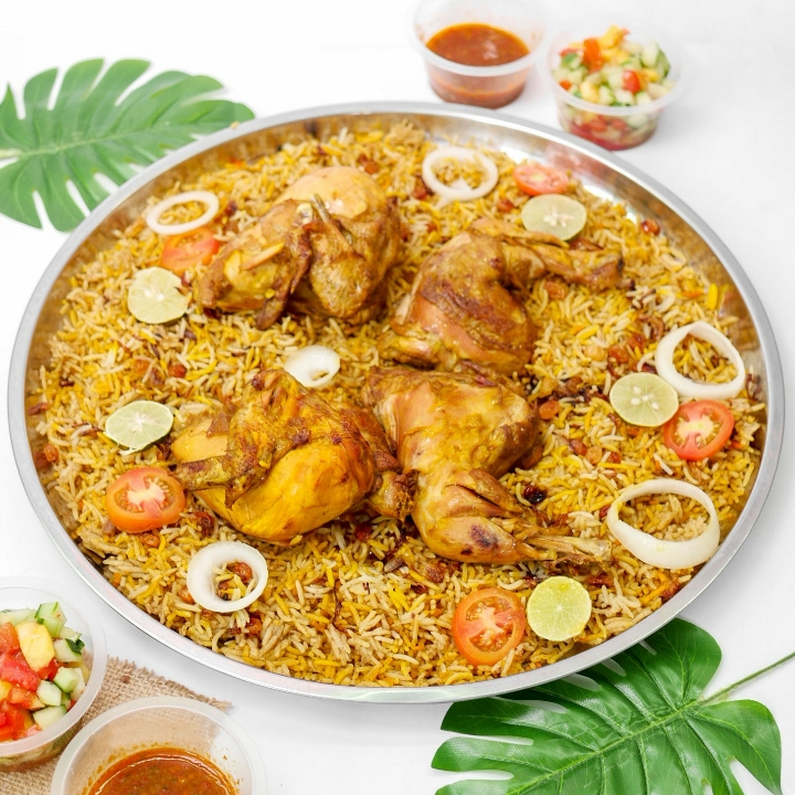 Nasi Arabian Ayam Porsi Talam Large