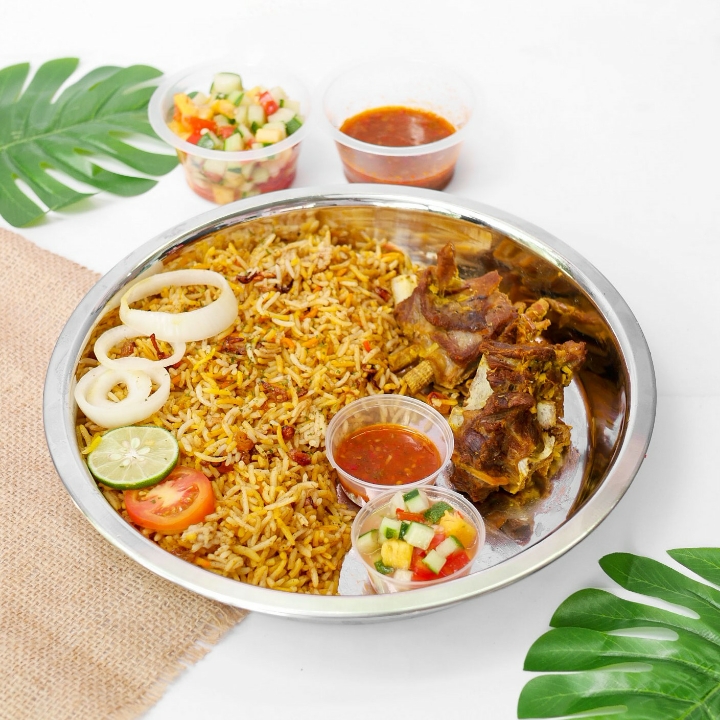 Nasi Arabian Kambing Talam Small