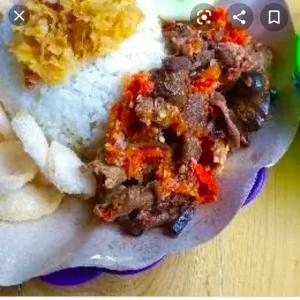 Nasi Ati Ampela Penyet pecel lamongan