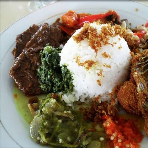 Nasi Ati Atau Limpa Babat 