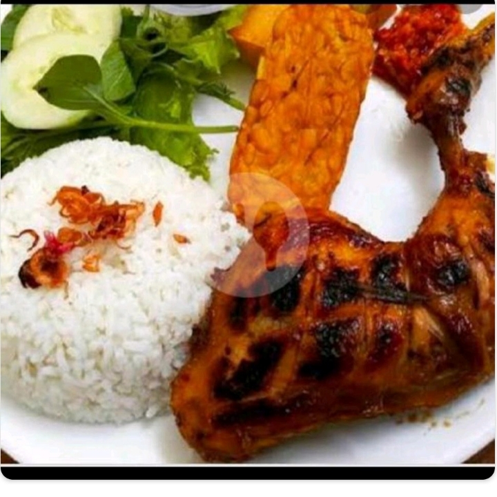 Nasi Ayam Bakar Kecap 