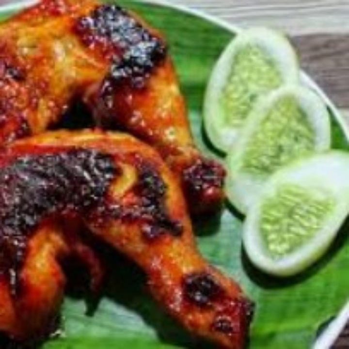 Nasi Ayam Bakar Penyet Dan Es Teh