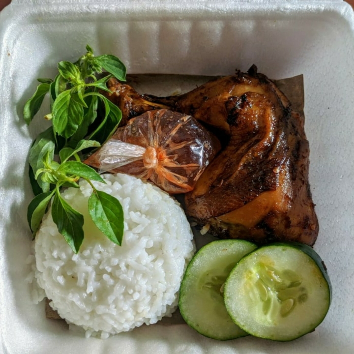 Nasi Ayam Bakar Sambal Merah