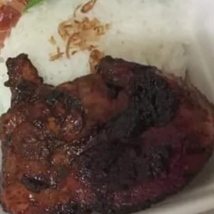 Nasi Ayam Bakar Tambah Es Teh 