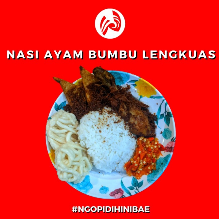 Nasi Ayam Bumbu Lengkuas