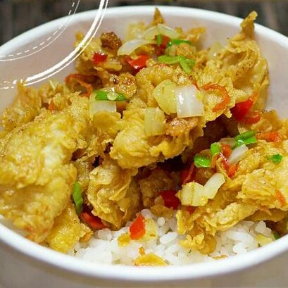 Nasi Ayam Cabe Garam