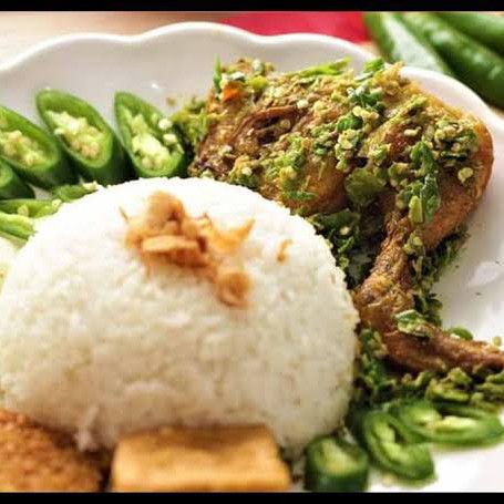 Nasi Ayam Cabe Ijo