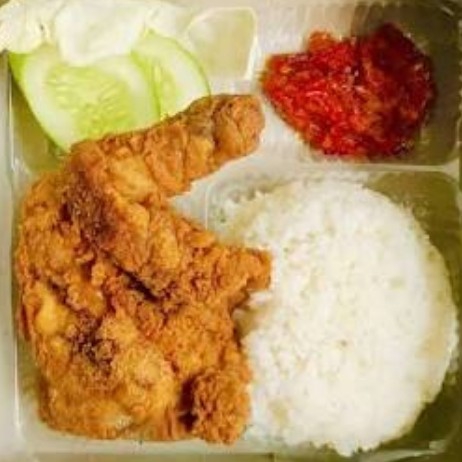 Nasi Ayam Crispy