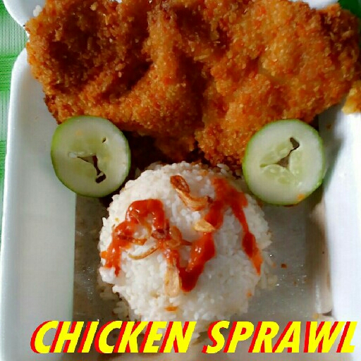 Nasi Ayam Crispy