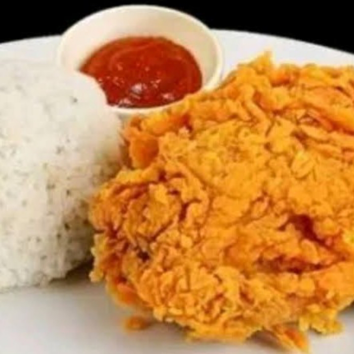 Nasi Ayam Crispy