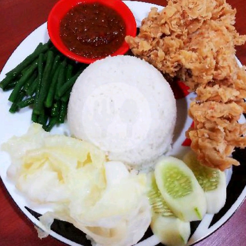 Nasi Ayam Crispy