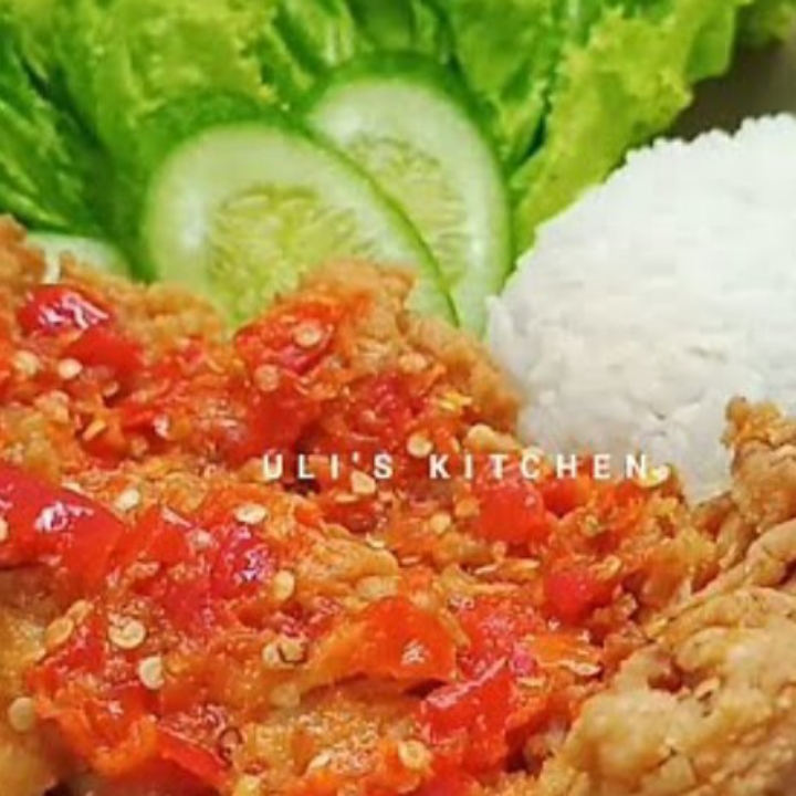 Nasi Ayam Geprek 