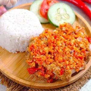 Nasi Ayam Geprek 