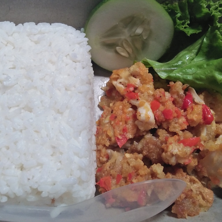 Nasi Ayam Geprek 