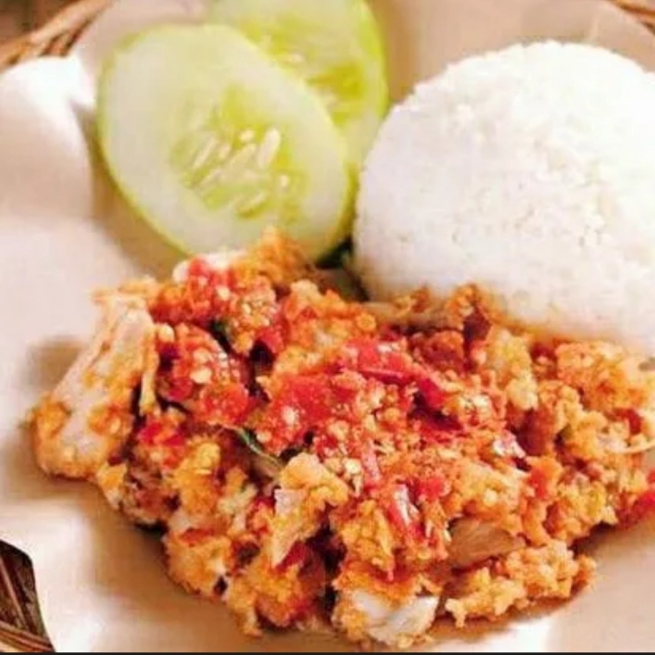 Nasi Ayam Geprek 