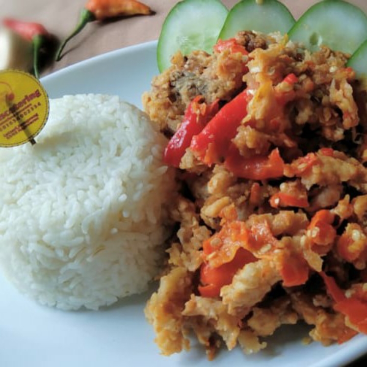 Nasi Ayam Geprek 